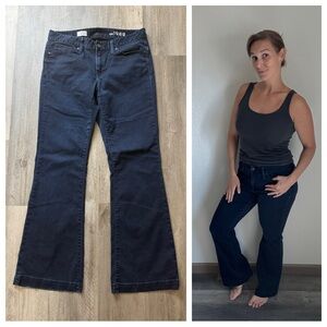 GAP Long & Lean Jeans 30 Waist Dark Wash